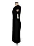 Theia Black Cocktail Dress Size 6 - photo 5
