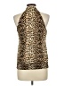 Twenty One Gold Sleeveless Blouse Size L - photo 2