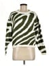 Topshop Animal Print Green Pullover Sweater Size 8 - 10 - photo 1
