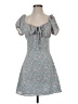 Edit By Nine 100% Polyester Floral Blue Casual Dress Size S - photo 1