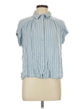 Rose + Olive Sleeveless Button Down Shirt