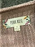Pink Rose Brown Pullover Sweater Size S - photo 7