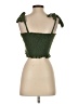 Earthbound Trading Co. 100% Cotton Green Tank Top Size S - photo 2