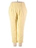 Cato Solid Yellow Linen Pants Size 18 - photo 1