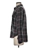 Bella Dahl Plaid Gray Long Sleeve Blouse Size S - photo 5