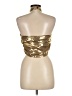 Zara Gold Sleeveless Top Size M - photo 2