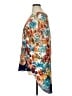 Sami & JO 100% Polyester Floral Blue Short Sleeve Blouse Size 1X - photo 5