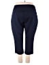 Croft & Barrow Solid Blue Active Pants Size 22w - photo 2