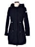 Moncler 100% Polyester Blue Black Raincoat Size Sm (1) - photo 1