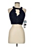 City Studio Blue Sleeveless Blouse Size 9 - photo 1