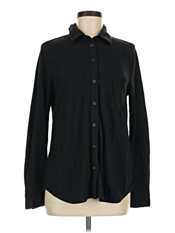 Cosmic Blue Love Long Sleeve Blouse (view 1)