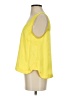 Ann Taylor LOFT 100% Polyester Yellow Tank Top Size S - photo 5