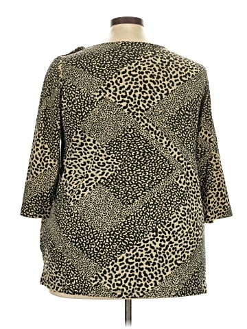 Jessica London 3/4 Sleeve Top (view 2)