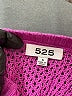 525 America 100% Cotton Solid Purple Pullover Sweater Size S - photo 7