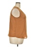 Worthington 100% Polyester Brown Sleeveless Blouse Size XXL - photo 4