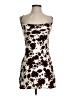 rue21 100% Polyester Animal Print Brown Cocktail Dress Size XS - photo 1