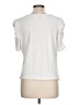 W5 Ivory Short Sleeve Blouse Size L - photo 2