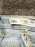 Zara Solid Blue Jeans Size 3 - 4 - photo 3