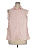 ModCloth Pink Sleeveless Button-Down Shirt Size 1X - photo 1