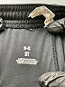 Under Armour 100% Polyester Graphic Black Athletic Shorts Size 3T - photo 3