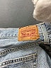 Levi's 100% Cotton Blue Denim Shorts Size 29 waist - photo 3