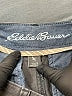 Eddie Bauer 100% Cotton Solid Gray Khaki Shorts Size 6 - photo 3
