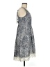 Doe & Rae Paisley Blue Casual Dress Size M - photo 4