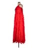 Mac Duggal 100% Polyester Red Cocktail Dress Size 16 - photo 5