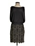 Cache Graphic Black Cocktail Dress Size 4 - photo 1