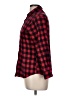 All Hours 100% Cotton Plaid Red Long Sleeve Button-Down Shirt Size M - photo 5