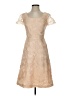 MIKAEL AGHAL Tan Cocktail Dress Size 0 - photo 1