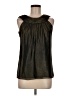 Lyaner 100% Polyester Black Sleeveless Blouse Size 6 - photo 1