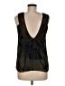 Lyaner 100% Polyester Black Sleeveless Blouse Size 6 - photo 2