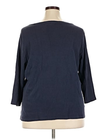 Karen Scott 3/4 Sleeve Top (view 2)