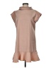 Zara Basic Solid Pink Tan Casual Dress Size S - photo 1