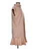 Zara Basic Solid Pink Tan Casual Dress Size S - photo 4