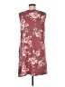 Apt. 9 Floral Burgundy Casual Dress Size M - photo 2