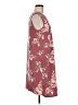 Apt. 9 Floral Burgundy Casual Dress Size M - photo 4