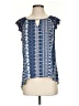 Alya Blue Sleeveless Blouse Size S - photo 1