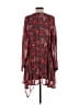 Free People 100% Polyester Red Casual Dress Size M - photo 2