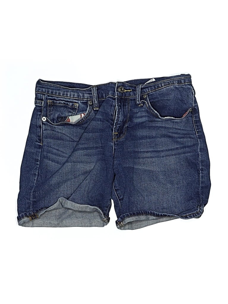 Pre-owned Lucky Brand Denim Shorts In Blue