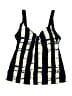 Heat Stripes Black Swimsuit Top Size S - photo 1