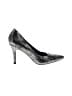 Nine West Metallic Silver Heels Size 9 1/2 - photo 1