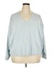 J.Crew Collection 100% Cashmere Blue Cashmere Pullover Sweater Size 3X - photo 1