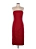 BB Dakota 100% Polyester Solid Red Cocktail Dress Size 6 - photo 1