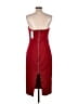 BB Dakota 100% Polyester Solid Red Cocktail Dress Size 6 - photo 2