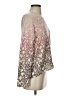 360 Cashmere 100% Cashmere Animal Print Ivory Cashmere Pullover Sweater Size S - photo 4