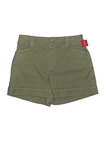 SPANX Khaki Shorts (view 1)