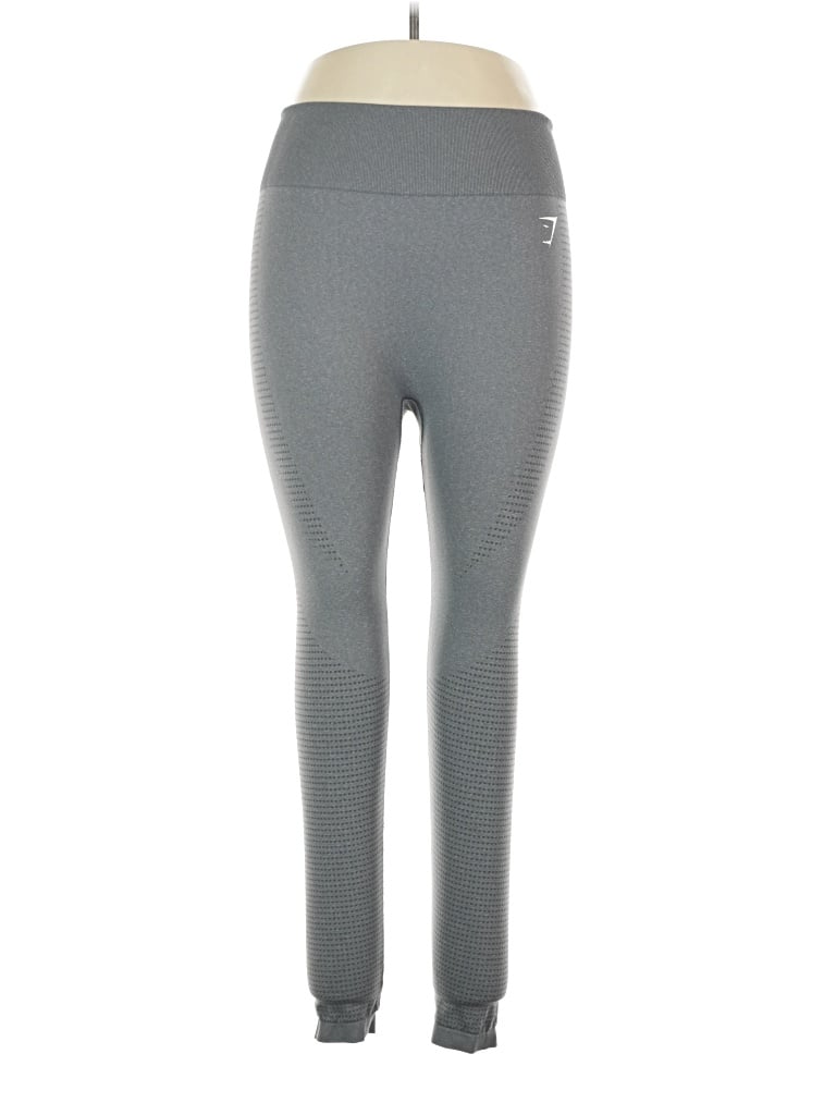 Pre-owned Gymshark Active Pants In Gray