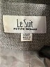 Le Suit Chevron-herringbone Gray Blazer Size 14 Petite - photo 6